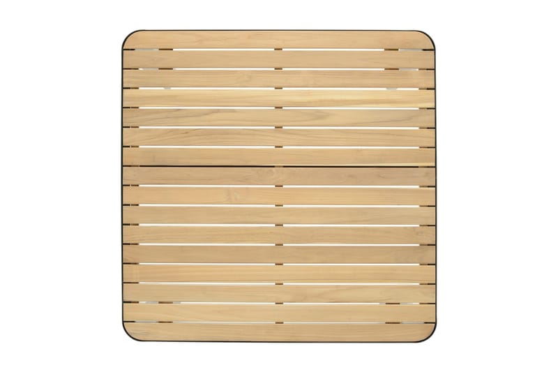 Portals bord 95 cm - Svart/Tre - Hagemøbler & utemiljø - Hagebord - Spisebord ute