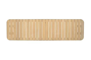 Portals Spisebord 143 cm - Hvit/Tre - Hagemøbler & utemiljø - Hagebord - Spisebord ute