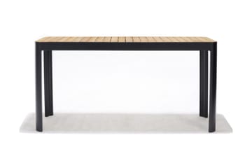 Portals Spisebord 143 cm - Svart/Tre - Hagemøbler & utemiljø - Hagebord - Spisebord ute