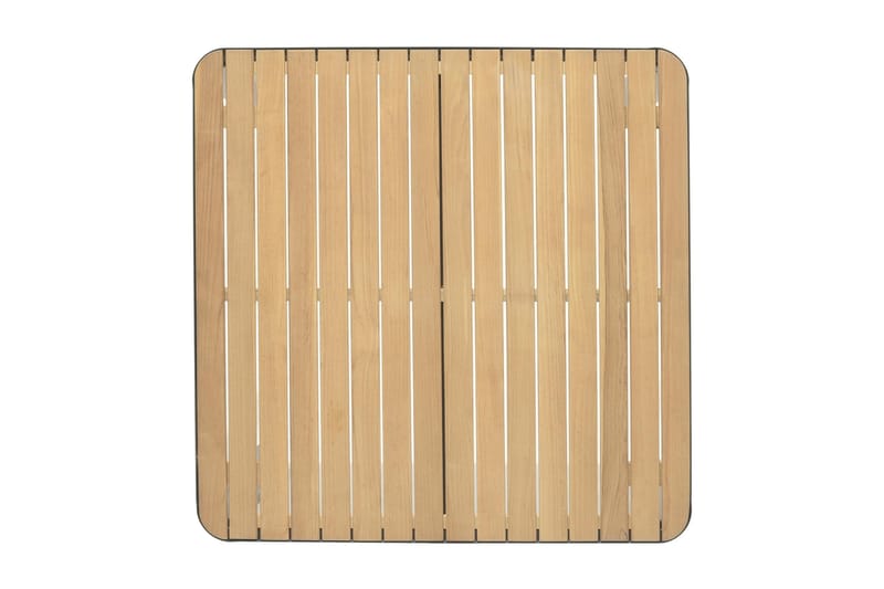 Portals Spisebord 95 cm - Svart/Tre - Hagemøbler & utemiljø - Hagebord - Spisebord ute