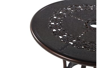 Radogna Spisebord 65 cm Rundt - Brun - Hagemøbler & utemiljø - Hagebord - Spisebord ute