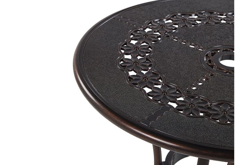 Radogna Spisebord 65 cm Rundt - Brun - Hagemøbler & utemiljø - Hagebord - Spisebord ute