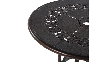 Radogna Spisebord 65 cm Rundt - Brun - Hagemøbler & utemiljø - Hagebord - Spisebord ute