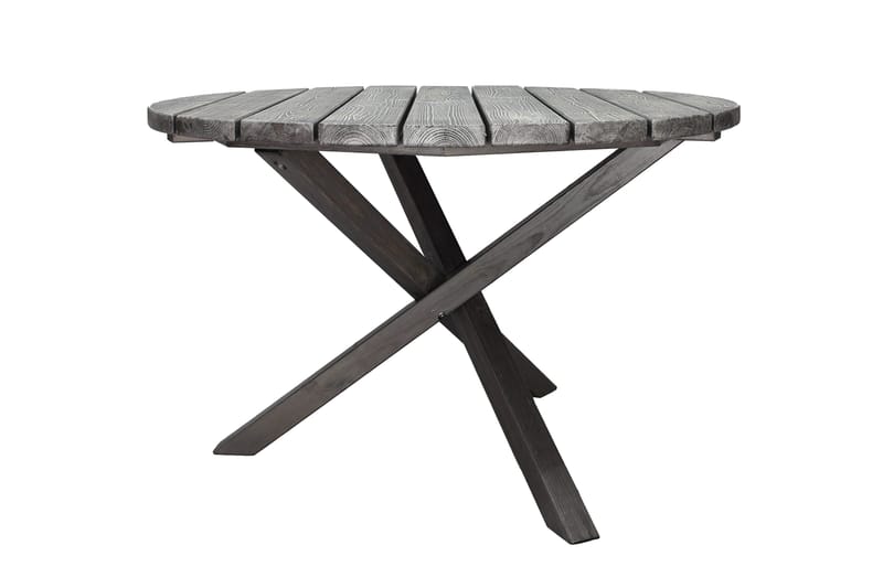 Scottsdale Fasta Spisebord 112 cm Rundt Shabby Chic - KWA - Hagemøbler & utemiljø - Hagebord - Spisebord ute