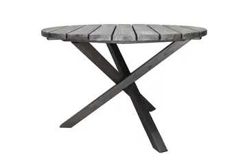 Scottsdale Fasta Spisebord 112 cm Rundt Shabby Chic - KWA - Hagemøbler & utemiljø - Hagebord - Spisebord ute