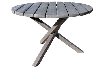 Scottsdale Fasta Spisebord 112 cm Rundt Shabby Chic - KWA - Hagemøbler & utemiljø - Hagebord - Spisebord ute