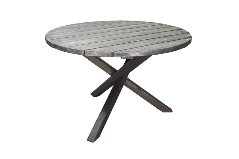 Scottsdale Fasta Spisebord 112 cm Rundt Shabby Chic - KWA - Hagemøbler & utemiljø - Hagebord - Spisebord ute