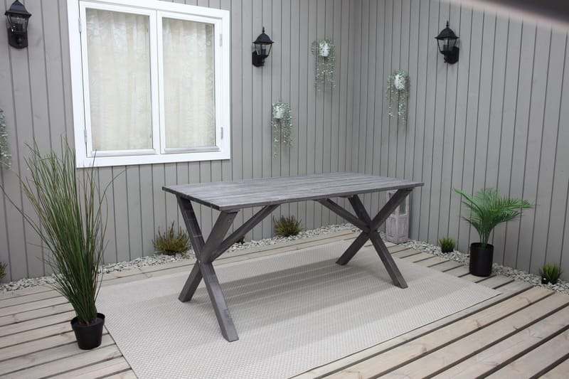 Scottsdale Fasta Spisebord 150 cm Shabby Chic - KWA - Hagemøbler & utemiljø - Hagebord - Spisebord ute