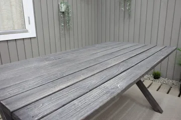 Scottsdale Fasta Spisebord 150 cm Shabby Chic - KWA - Hagemøbler & utemiljø - Hagebord - Spisebord ute