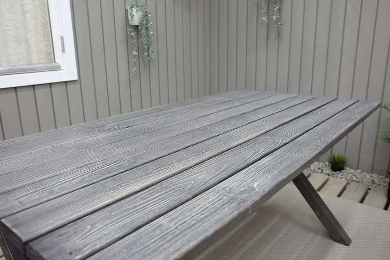 Scottsdale Fasta Spisebord 150 cm Shabby Chic - KWA - Hagemøbler & utemiljø - Hagebord - Spisebord ute