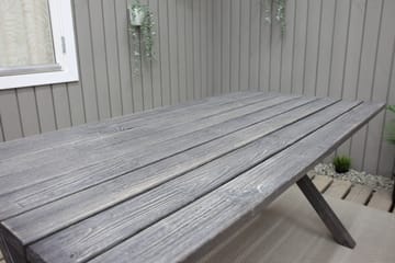 Scottsdale Fasta Spisebord 150 cm Shabby Chic - KWA - Hagemøbler & utemiljø - Hagebord - Spisebord ute