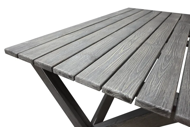 Scottsdale Fasta Spisebord 150 cm Shabby Chic - KWA - Hagemøbler & utemiljø - Hagebord - Spisebord ute