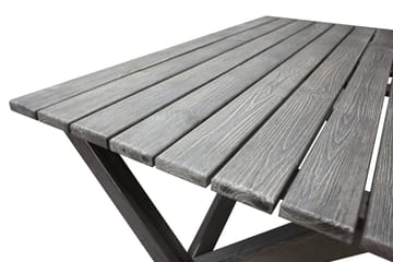 Scottsdale Fasta Spisebord 150 cm Shabby Chic - KWA - Hagemøbler & utemiljø - Hagebord - Spisebord ute