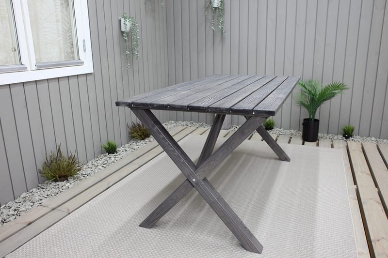 Scottsdale Fasta Spisebord 150 cm Shabby Chic - KWA - Hagemøbler & utemiljø - Hagebord - Spisebord ute
