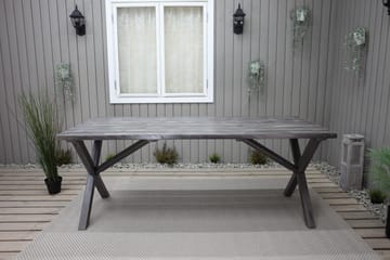 Scottsdale Fasta Spisebord 190 cm - Grå - Hagemøbler & utemiljø - Hagebord - Spisebord ute