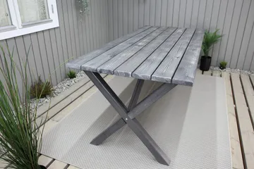 Scottsdale Fasta Spisebord 190 cm - Grå - Hagemøbler & utemiljø - Hagebord - Spisebord ute