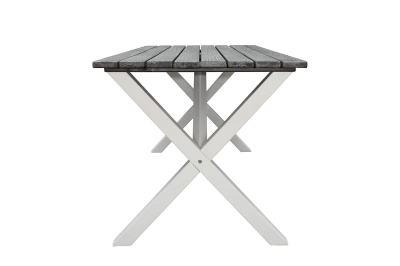 Scottsdale Spisebord 150 cm Grå/Hvit - KWA - Hagemøbler & utemiljø - Hagebord - Spisebord ute