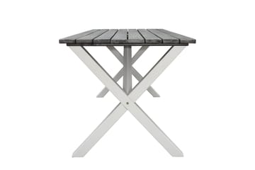 Scottsdale Spisebord 150 cm Grå/Hvit - KWA - Hagemøbler & utemiljø - Hagebord - Spisebord ute