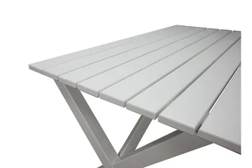 Scottsdale Spisebord 150 cm Hvit - Hagemøbler & utemiljø - Hagebord - Spisebord ute