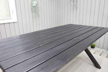 Scottsdale Spisebord 150 cm Kaffesvart - KWA - Hagemøbler & utemiljø - Hagebord - Spisebord ute