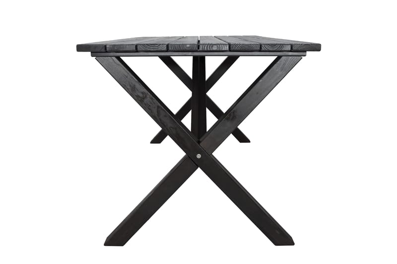 Scottsdale Spisebord 150 cm Kaffesvart - KWA - Hagemøbler & utemiljø - Hagebord - Spisebord ute