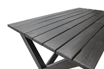 Scottsdale Spisebord 150 cm Kaffesvart - KWA - Hagemøbler & utemiljø - Hagebord - Spisebord ute