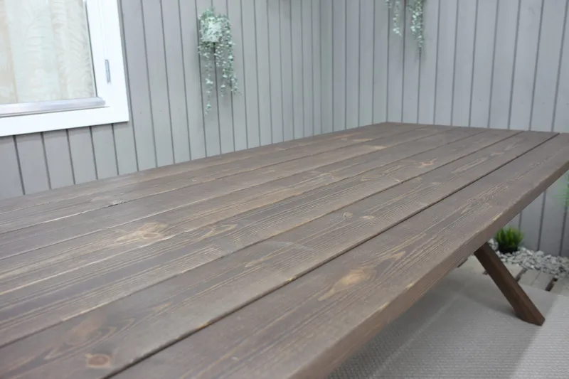 Scottsdale Spisebord 190 cm - Brun - Hagemøbler & utemiljø - Hagebord - Spisebord ute