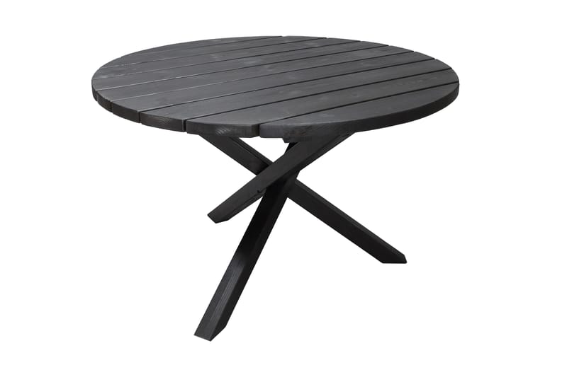 Scottsdale Spisebord Rundt 112 cm, Kaffesvart