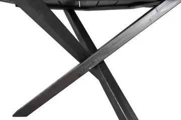 Scottsdale Spisebord Rundt 112 cm - Kaffesvart - Hagemøbler & utemiljø - Hagebord - Spisebord ute