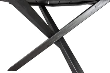 Scottsdale Spisebord Rundt 112 cm - Kaffesvart - Hagemøbler & utemiljø - Hagebord - Spisebord ute