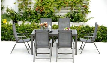 Solana Spisebord 160 cm - Grå - Hagemøbler & utemiljø - Hagebord - Spisebord ute