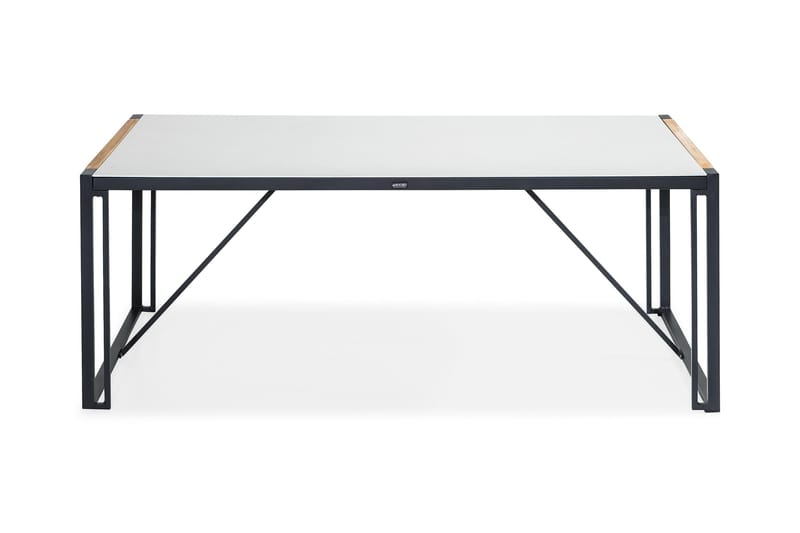 Spisebord Östermalm 200x100 cm - Svart - Spisebord ute