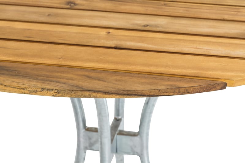 Spisebord Arild 110 cm Rundt - Akasie - Spisebord ute