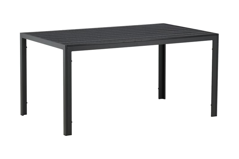 Spisebord Break 150 cm Svart - Venture Home - Spisebord ute