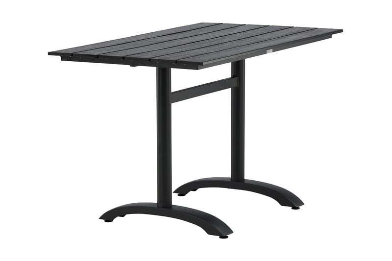 Spisebord Denver 120 cm Svart - Venture Home - Spisebord ute