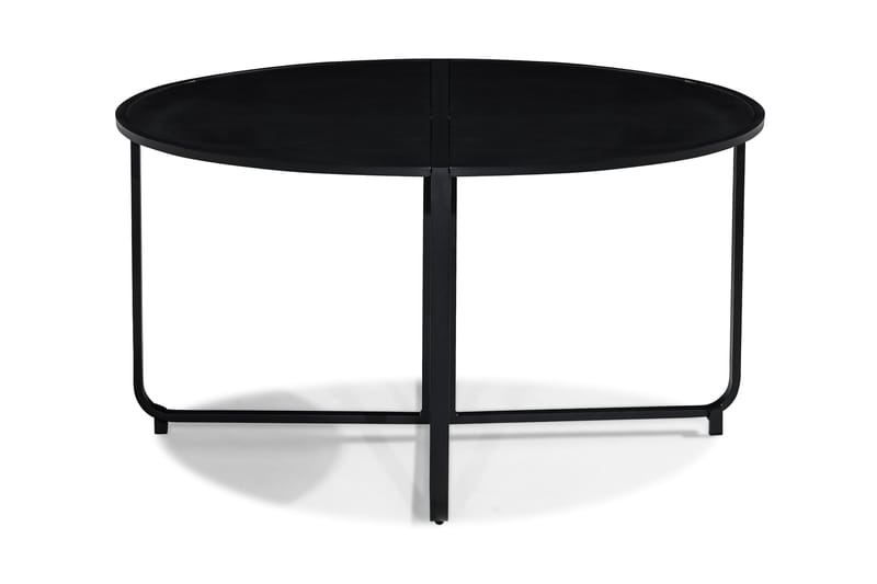 Spisebord Flippy 140 cm Rundt - Svart - Spisebord ute
