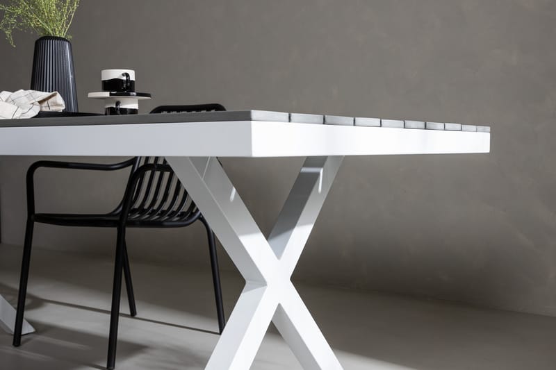 Spisebord Garcia 200 cm Grå - Venture Home - Spisebord ute