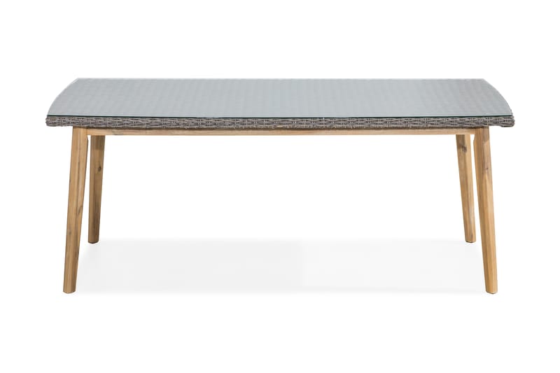 Spisebord Gasell 200x100 cm - Akasie|Natur - Spisebord ute