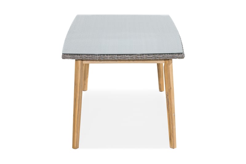 Spisebord Gasell 200x100 cm - Akasie|Natur - Spisebord ute