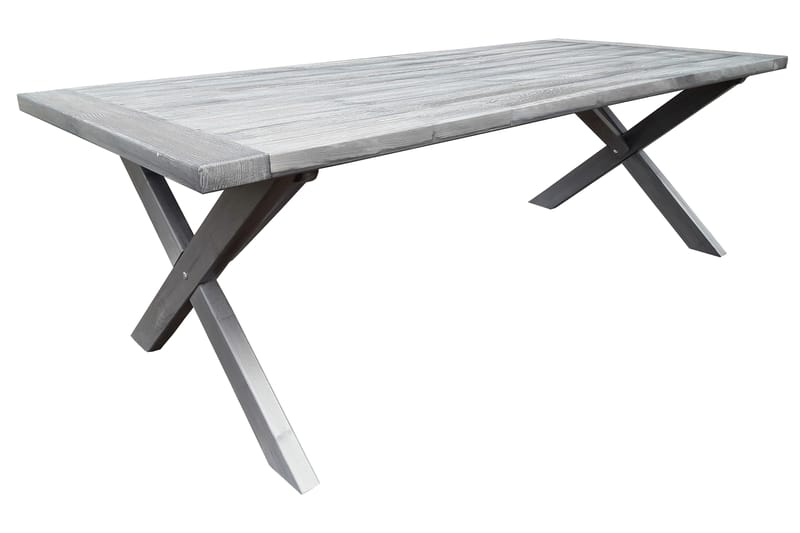 Spisebord Hains Fasta 220 cm - Shabby Chic - Spisebord ute