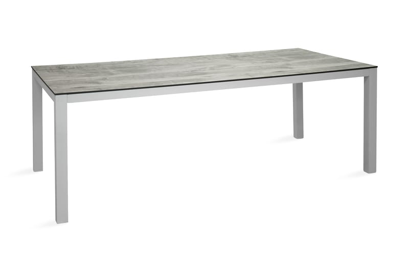 Spisebord Llama 205 cm Hvit/Grå - Venture Home - Spisebord ute
