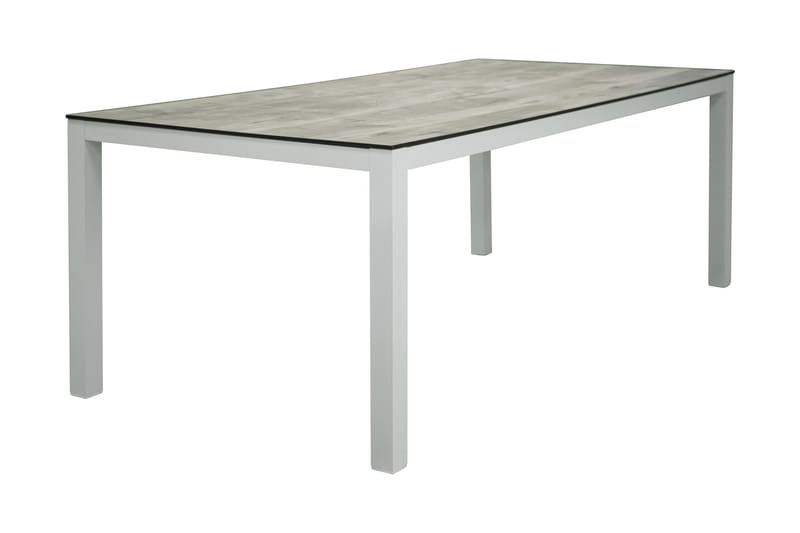Spisebord Llama 205 cm Hvit/Grå - Venture Home - Spisebord ute