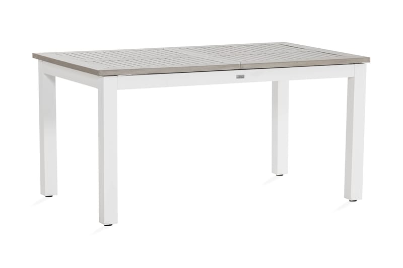 Spisebord Monaco Forlengningsbart 152-210x90 cm - Hvit - Spisebord ute