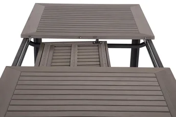 Spisebord Monaco Forlengningsbart 152-210x90 cm - Svart - Hagemøbler & utemiljø - Hagebord - Spisebord ute