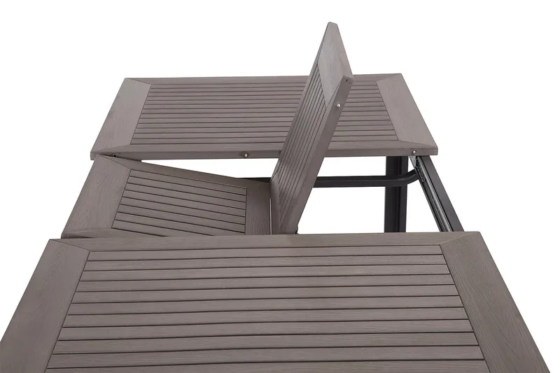 Spisebord Monaco Forlengningsbart 152-210x90 cm - Svart - Hagemøbler & utemiljø - Hagebord - Spisebord ute