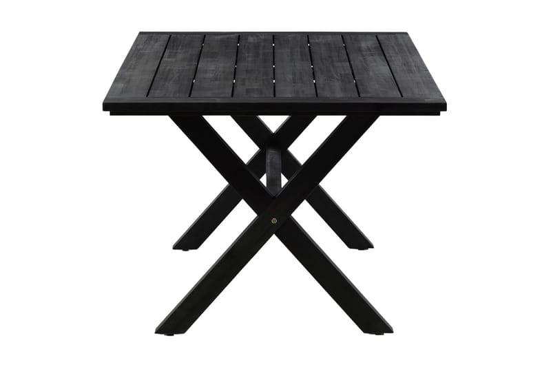 Spisebord Rives 200 cm Svart - Venture Home - Spisebord ute