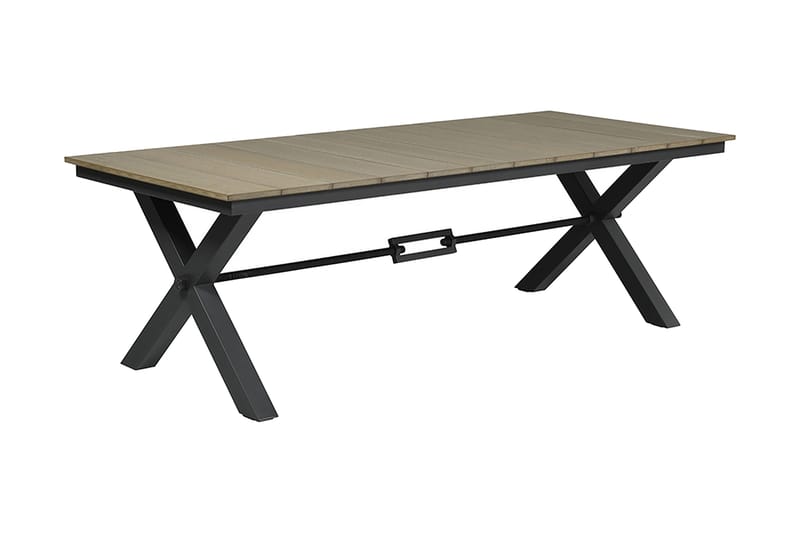 Spisebord Robusto 240 cm Brun/Svart - Garden Impressions - Spisebord ute