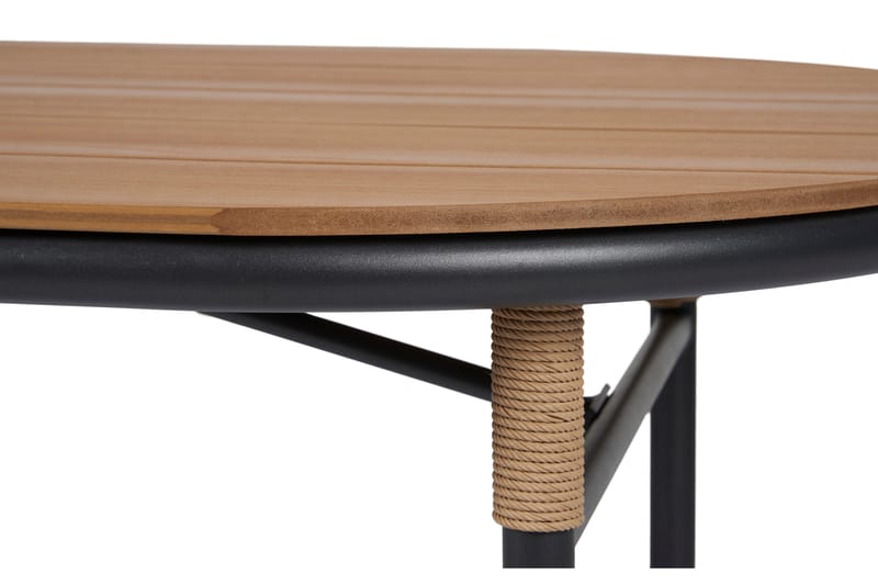 Spisebord Romeo 92x180 cm - Brun/Svart - Spisebord ute