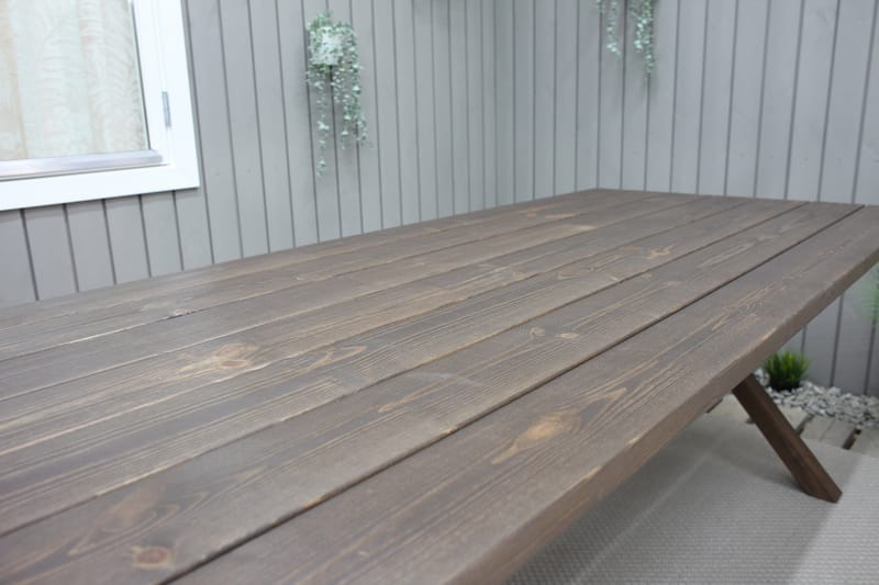 Spisebord Scottsdale 190 cm - Brun - Hagemøbler & utemiljø - Hagebord - Spisebord ute