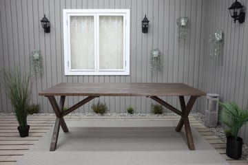 Spisebord Scottsdale 190 cm - Brun - Hagemøbler & utemiljø - Hagebord - Spisebord ute